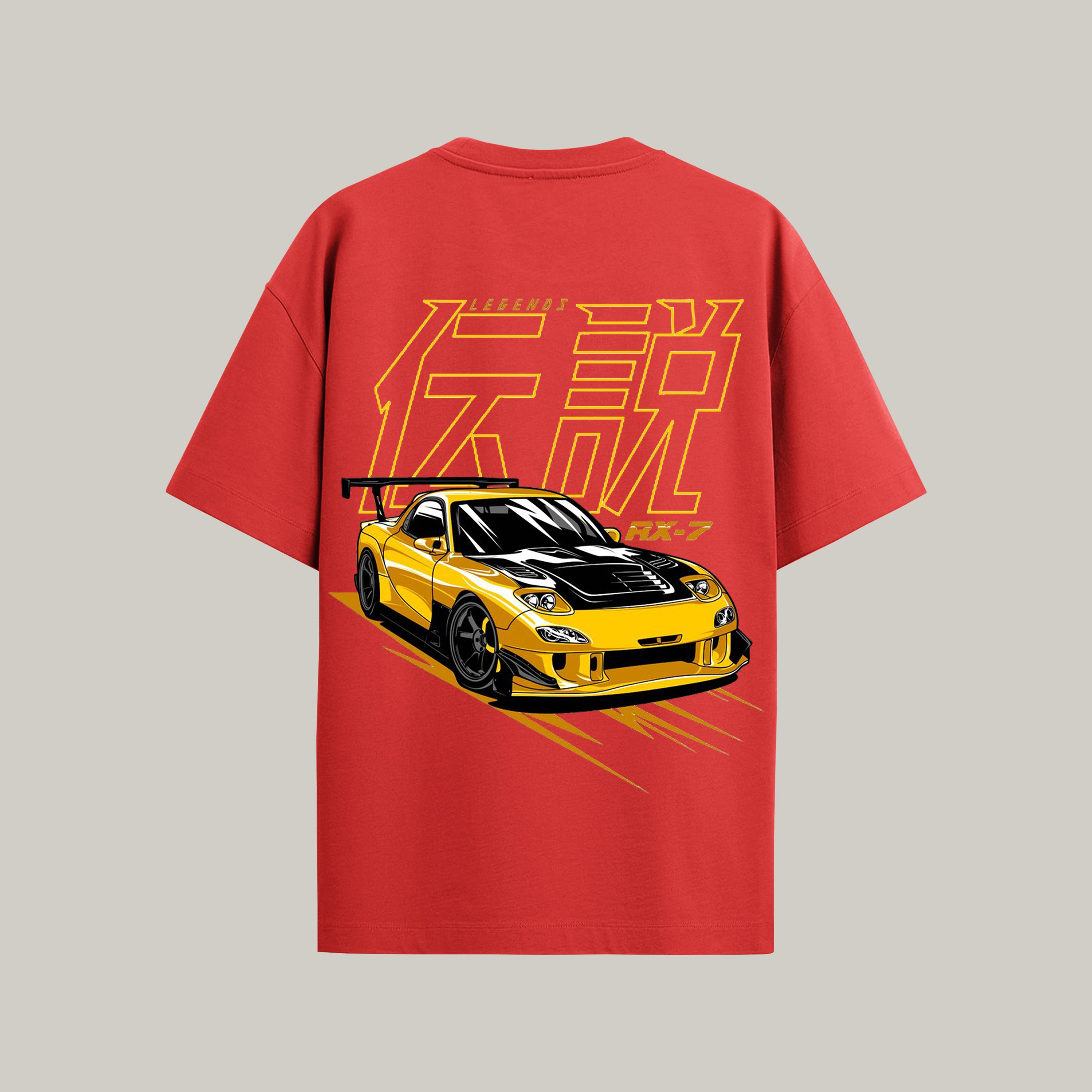 Car Edition Graphic Streetwear T-Shirt